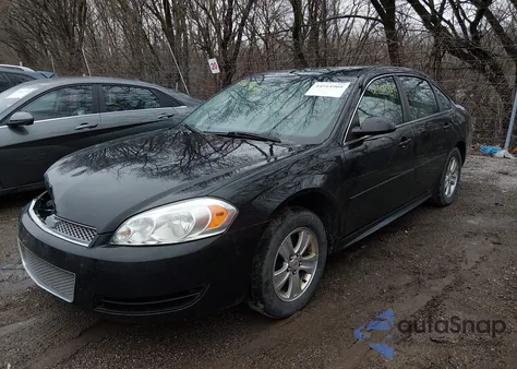 2014 Chevrolet Impala Limited Ls из США, поврежденный, VIN 2G1WA5E39E1131553